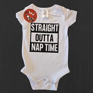 Brand new Baby Onesie Romper Retro Graphics NWT